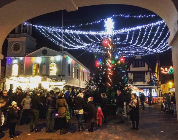 Faversham Christmas Lights Switch On and Market