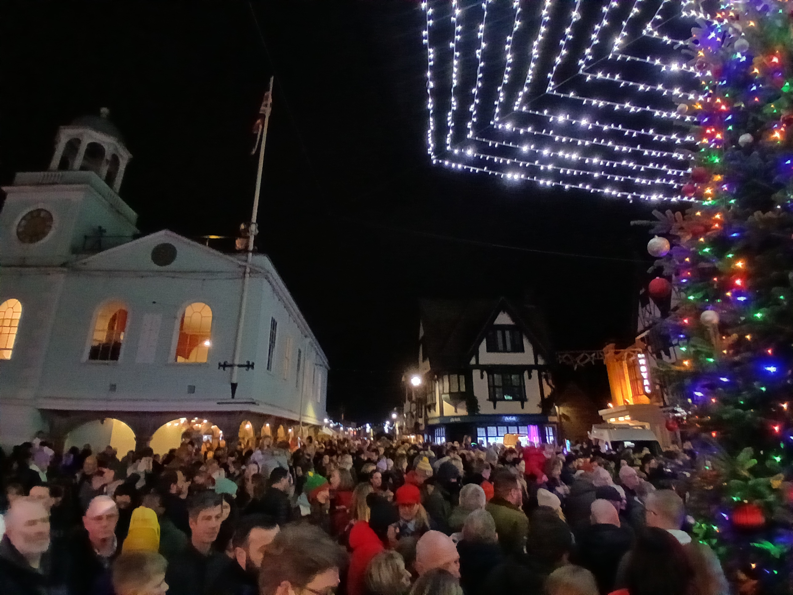 Christmas Lights Switch On  & Preston Street Night Market 